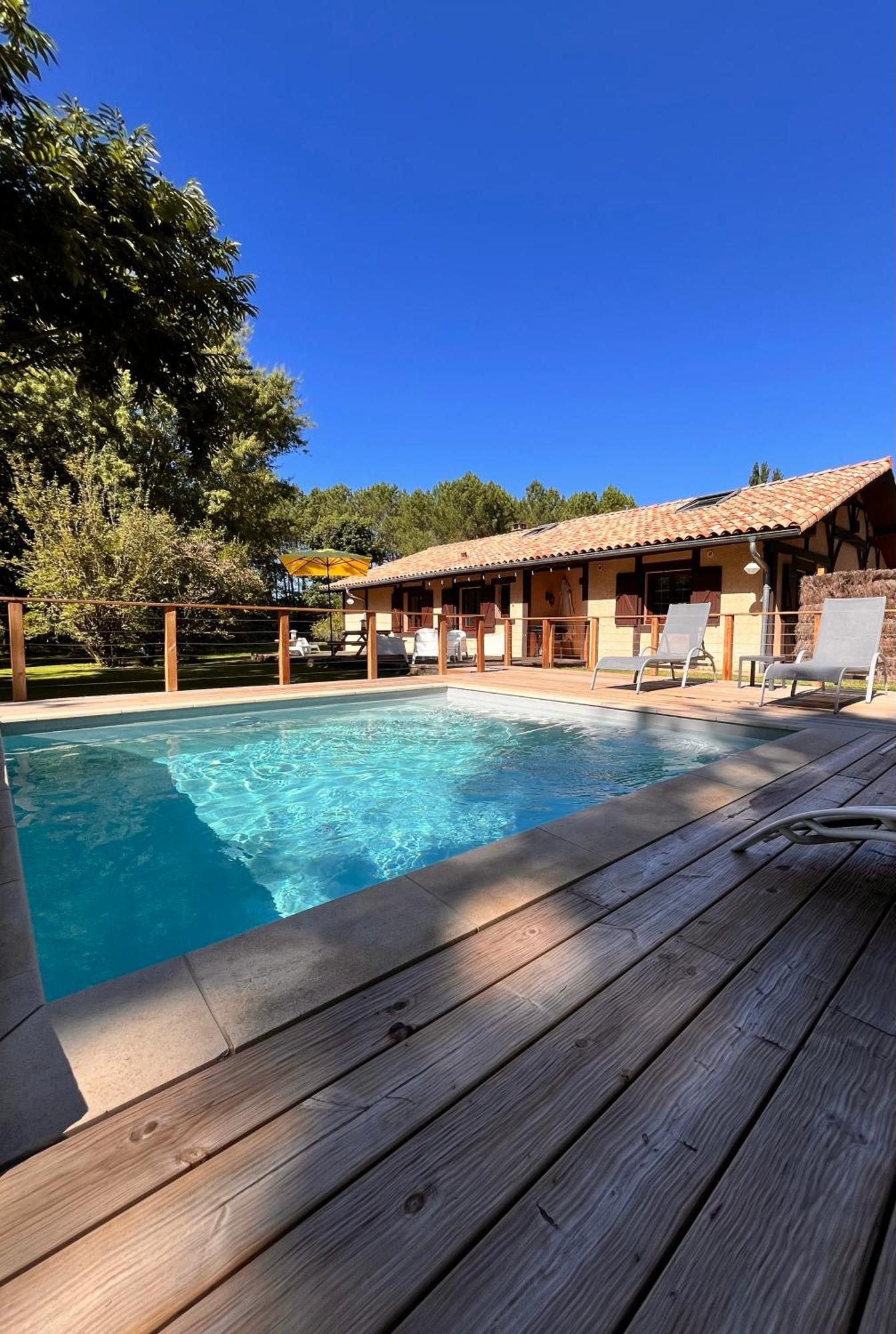 La Bergerie Des Landes Villa Lit-et-Mixe Buitenkant foto